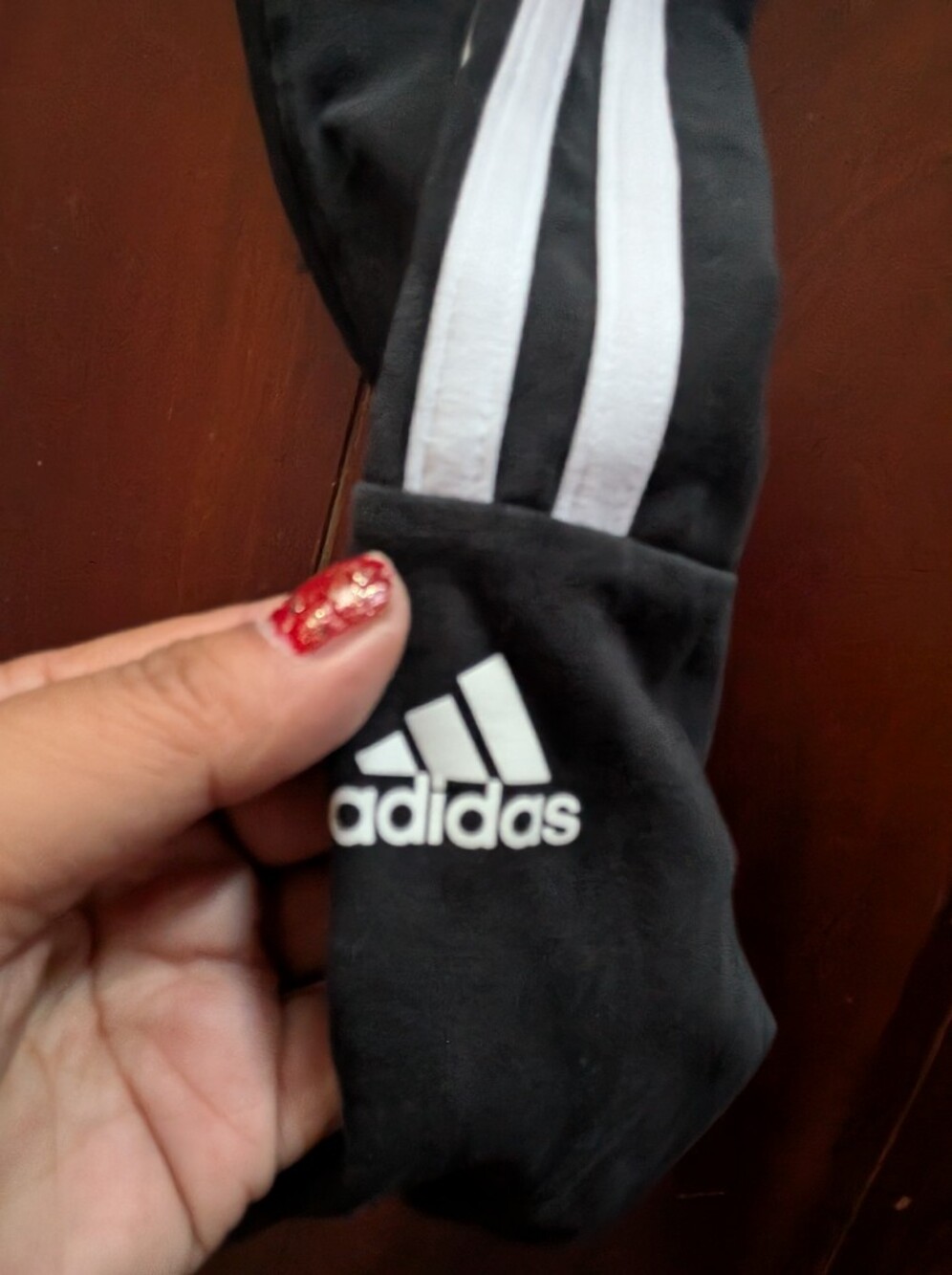 Adidas Black and White Athletic Wearable